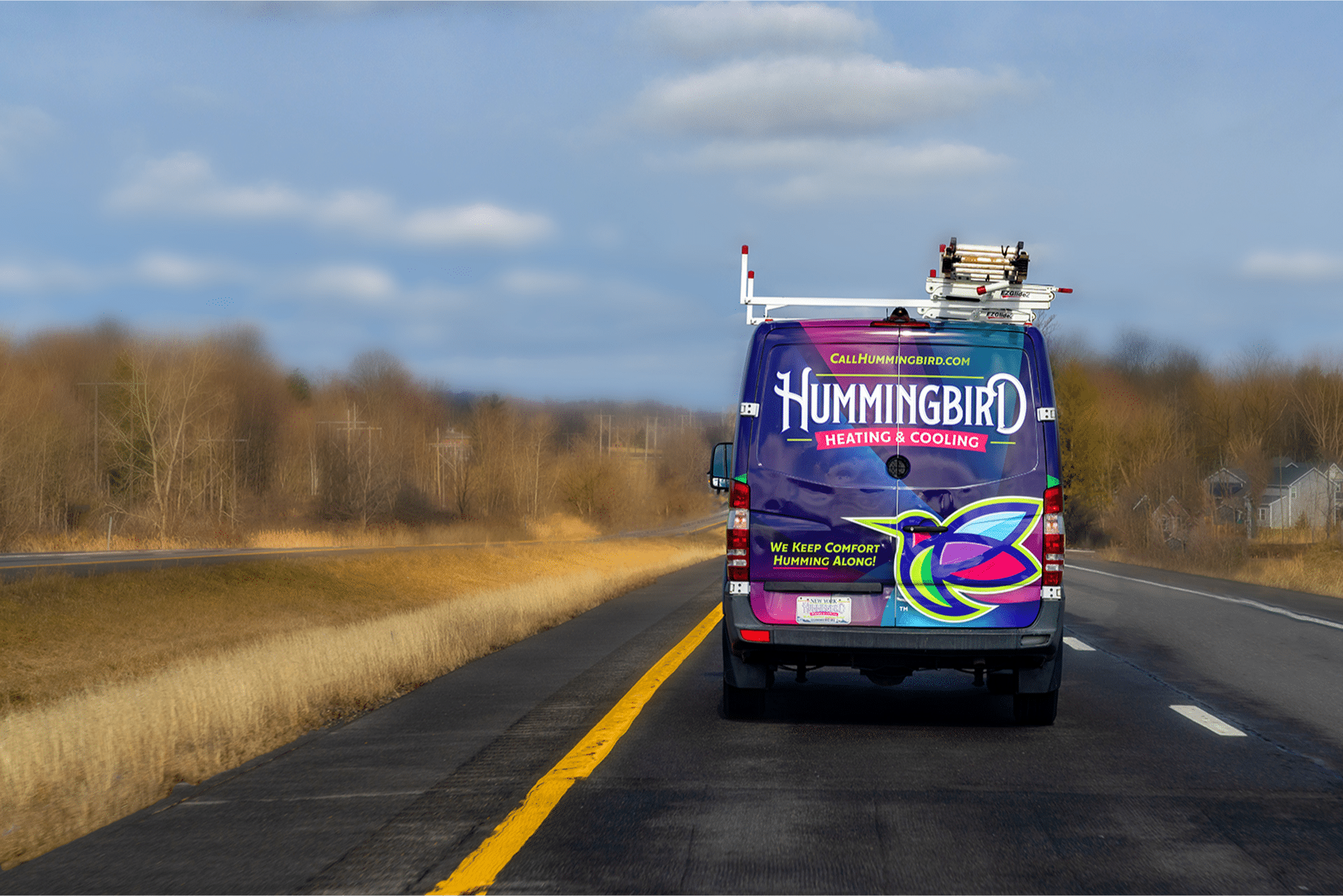 ac tune-up company van